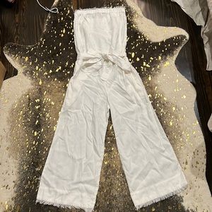 Cloth & Stone strapless jumpsuit